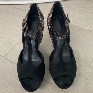 Rachael Zoe’s T strap platform